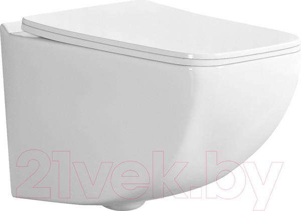 Изображение товара Унитаз подвесной с инсталляцией Saniteco KW-99048 + 64077 + S-IN-MZ-LINK_PRO