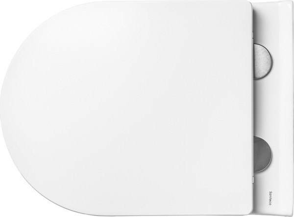 Изображение товара Унитаз подвесной с инсталляцией Saniteco KW-9009W + 64110 + S-IN-MZ-VECTOR