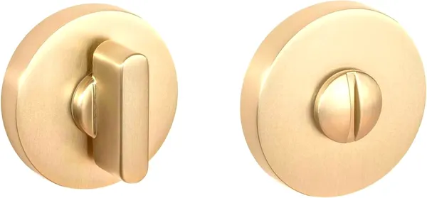 Изображение товара Фиксатор дверной защелки Ренц INBK 06 SSG (золото матовое сатинированное)