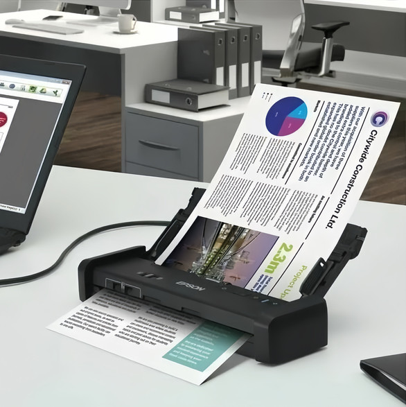 Изображение товара Портативный сканер Epson WorkForce DS-310 (B11B241505)