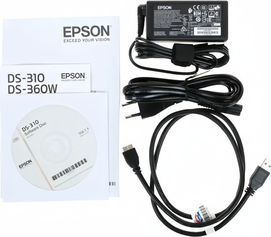 Изображение товара Портативный сканер Epson WorkForce DS-310 (B11B241505)