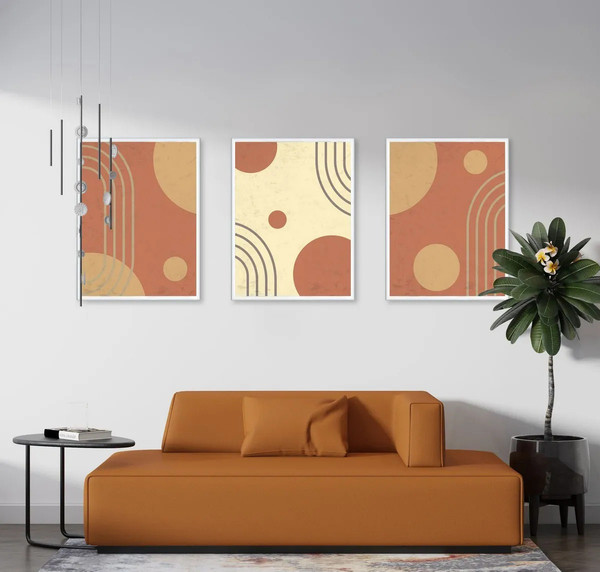 Изображение товара Постеры Citydecor Абстракция 6 (3шт, 30x40)