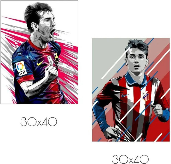 Изображение товара Постеры Citydecor Футбол 13 (2шт, 30x40)