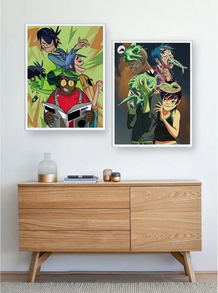 Изображение товара Постеры Citydecor Gorillaz 10 (2шт, 30x40)