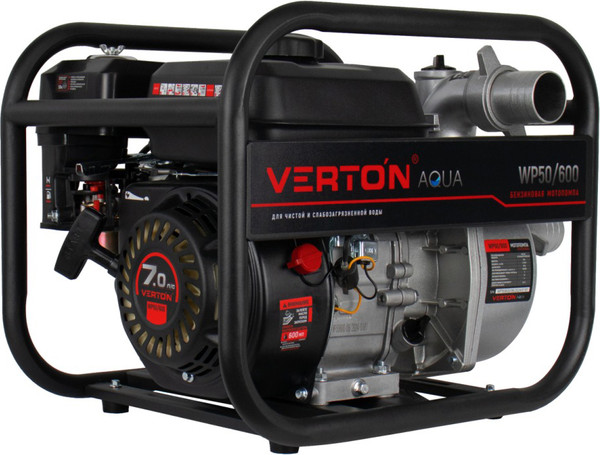 Изображение товара Мотопомпа Verton WP 50/600 / 01.17548.17552