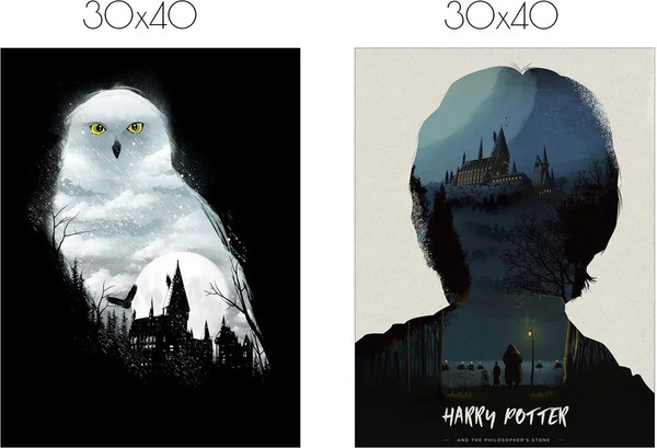 Изображение товара Постеры Citydecor Гарри Поттер 8 (2шт, 30x40)