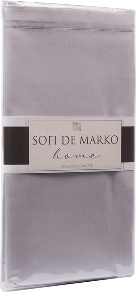 Изображение товара Наволочка Sofi de Marko Мармис 50x70 / НВ-мс-50х70срл (серо-лиловый)