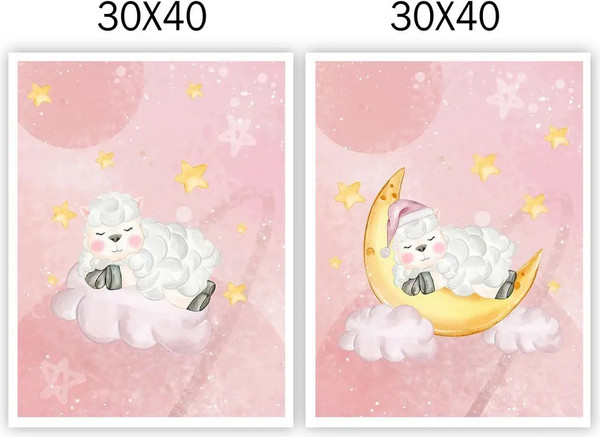 Изображение товара Постеры Citydecor Овечки 26 (2шт, 30x40)