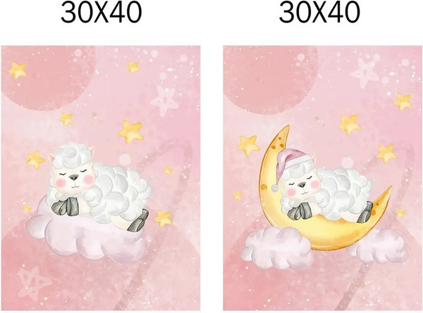 Изображение товара Постеры Citydecor Овечки 26 (2шт, 30x40)