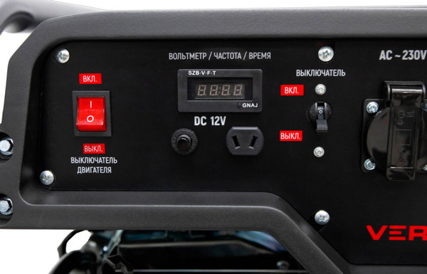 Изображение товара Бензиновый генератор Verton Power GG6500 / 01.15815.15818