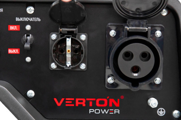 Изображение товара Бензиновый генератор Verton Power GG6500 / 01.15815.15818