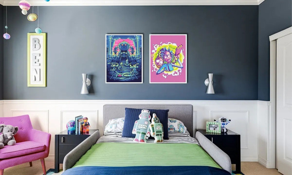 Изображение товара Постеры Citydecor Рик и Морти 1 (2шт, 30x40)