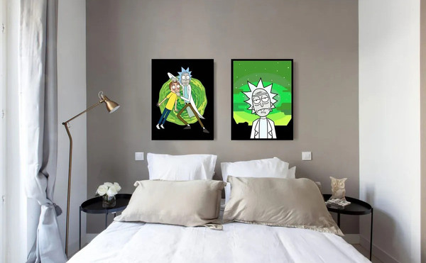 Изображение товара Постеры Citydecor Рик и Морти 5 (2шт, 30x40)