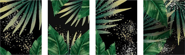 Изображение товара Постеры Citydecor Тропики 3 (4шт, 30x40)