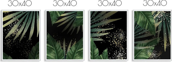 Изображение товара Постеры Citydecor Тропики 3 (4шт, 30x40)