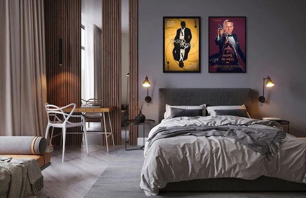 Изображение товара Постеры Citydecor Джеймс Бонд 3 (2шт, 40x60)