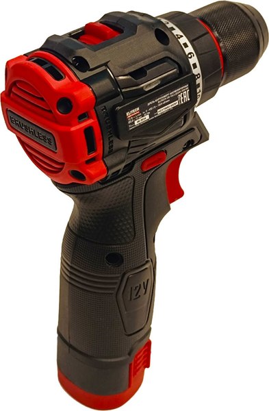 Изображение товара Аккумуляторная дрель-шуруповерт Elitech CD 12L2 / 205713