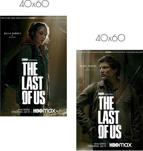 Изображение товара Постеры Citydecor The Last Of Us 2 (2шт, 40x60)