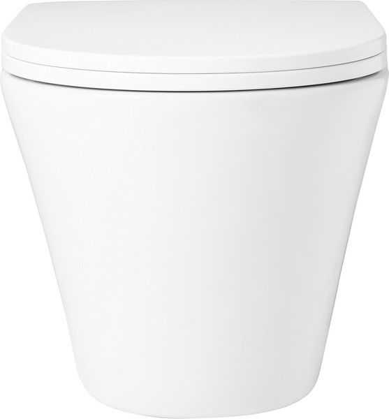 Изображение товара Унитаз подвесной с инсталляцией Saniteco KW-9005W + Marberg 410 SE CR + Marberg 410