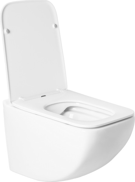 Изображение товара Унитаз подвесной с инсталляцией Saniteco KW-99048 + Marberg 410 SE CR + Marberg 410