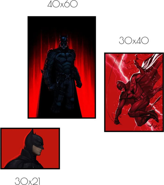 Изображение товара Постеры Citydecor Batman 8 (3шт)