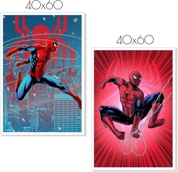 Изображение товара Постеры Citydecor Человек-паук 48 (2шт, 40x60)