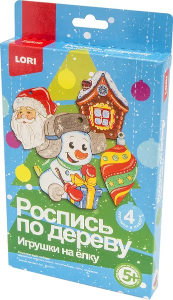Изображение товара Набор для творчества Lori Игрушки на елку Зимине напевы / 5439368