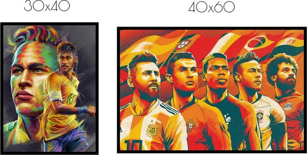 Изображение товара Постеры Citydecor Футбол 9 (2шт)