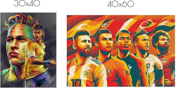 Изображение товара Постеры Citydecor Футбол 9 (2шт)