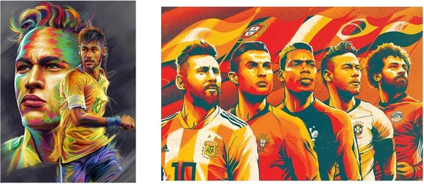 Изображение товара Постеры Citydecor Футбол 9 (2шт)