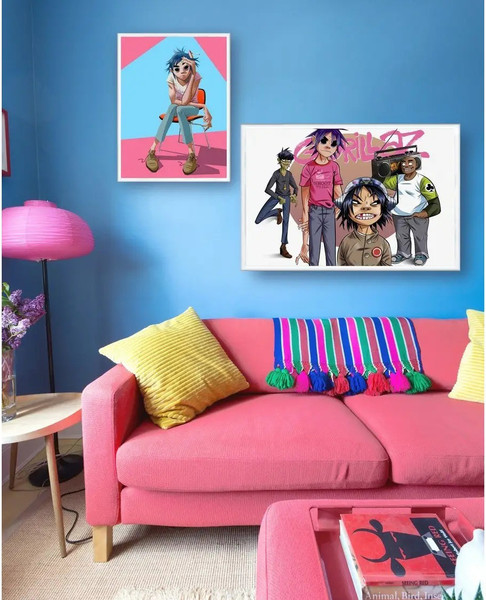 Изображение товара Постеры Citydecor Gorillaz 5 (2шт)