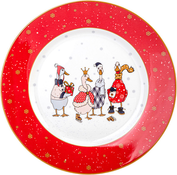 Изображение товара Тарелка столовая обеденная Lefard Family Christmas / 425-118