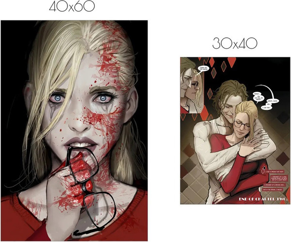 Изображение товара Постеры Citydecor Харли Квинн 6 (2шт)