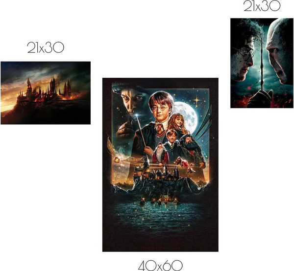 Изображение товара Постеры Citydecor Гарри Поттер 1 (3шт)