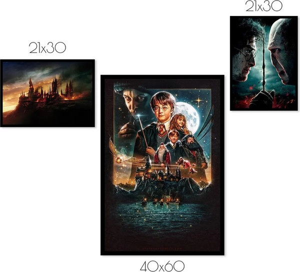 Изображение товара Постеры Citydecor Гарри Поттер 1 (3шт)