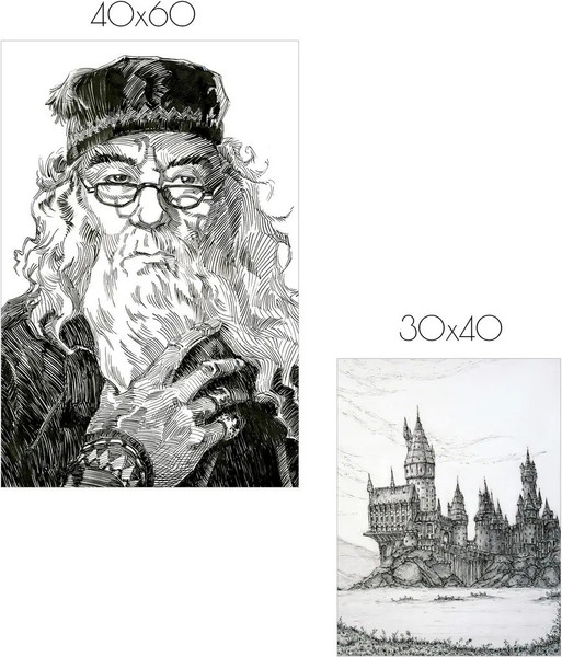 Изображение товара Постеры Citydecor Гарри Поттер 5 (2шт)