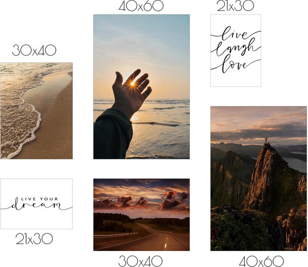 Изображение товара Постеры Citydecor Hygge 10 (6шт)