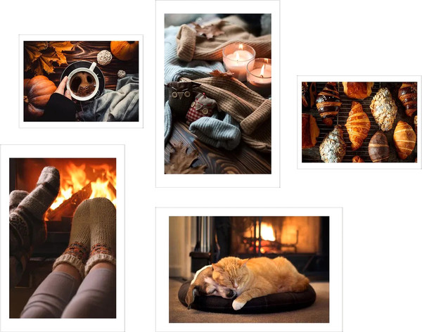 Изображение товара Постеры Citydecor Hygge 7 (5шт)