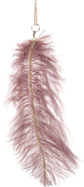 Изображение товара Елочная игрушка Shishi Перо / 48073 (15см, розовый)