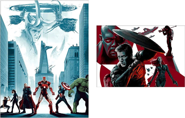 Изображение товара Постеры Citydecor Мстители 1 (2шт)