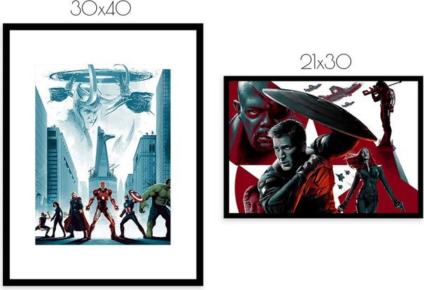 Изображение товара Постеры Citydecor Мстители 1 (2шт)