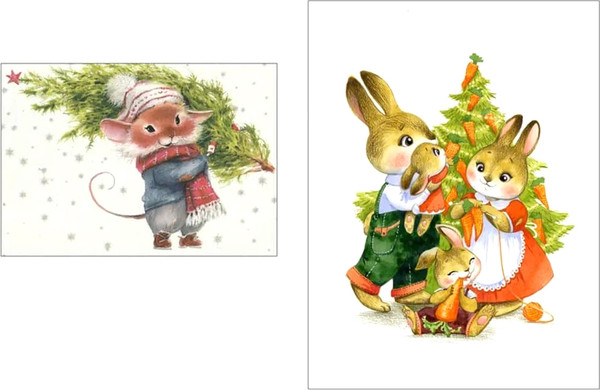 Изображение товара Постеры Citydecor New Year 2 (2шт)