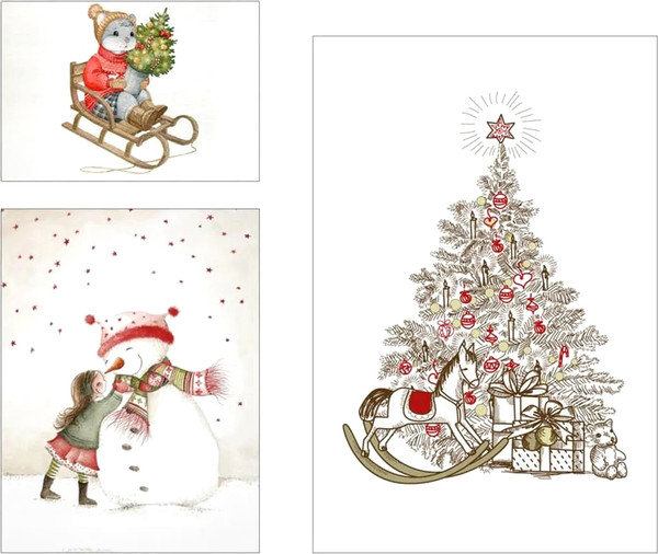 Изображение товара Постеры Citydecor New Year 5 (3шт)