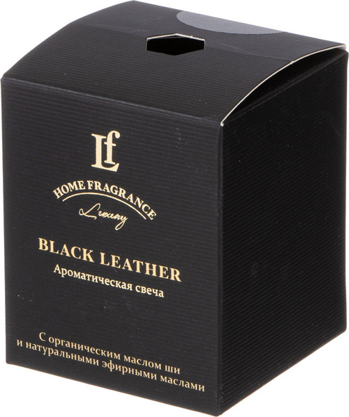 Изображение товара Свеча Lefard Ароматизированная в стакане Black Leather 625-114