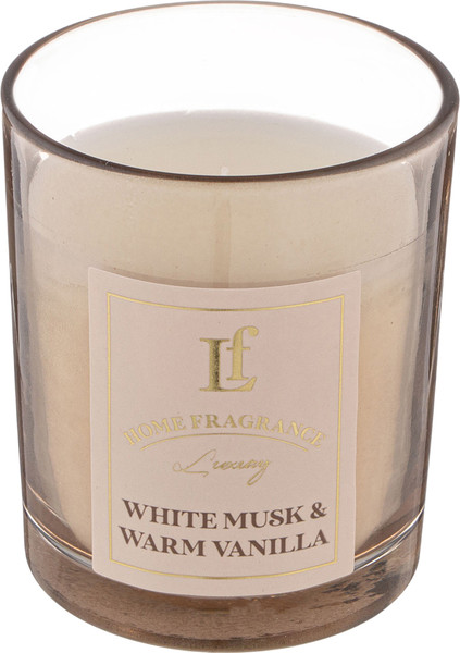 Изображение товара Свеча Lefard Ароматизированная в стакане White Musk & Warm Vanilla 625-115