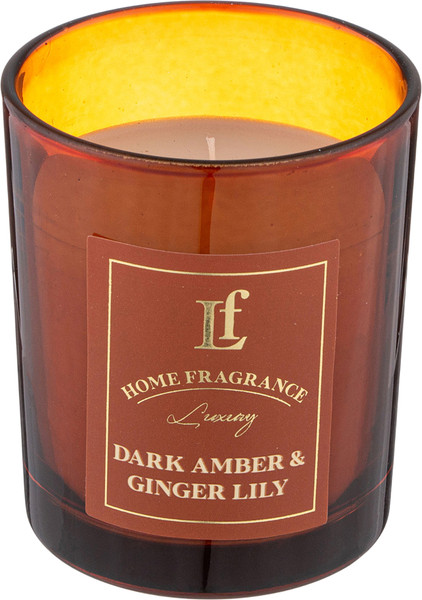 Изображение товара Свеча Lefard Ароматизированная в стакане Dark Amber & Ginger Lily 625-116