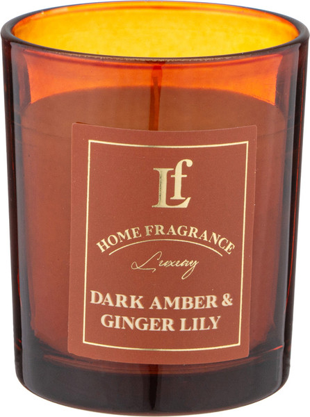 Изображение товара Свеча Lefard Ароматизированная в стакане Dark Amber & Ginger Lily 625-116