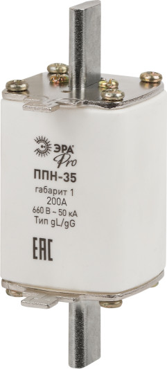 Изображение товара Предохранитель плавкий ЭРА Pro ppn-35-1-200 ППН-35 / Б0063925