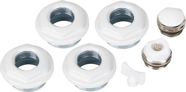 Изображение товара Монтажный комплект для радиатора Royal Thermo 1'x1/2' RT1/2W (белый)