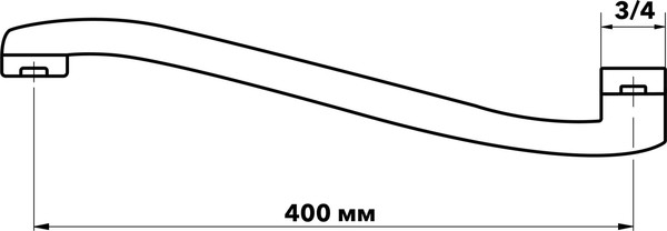 Изображение товара Излив Voda ESPW400L
